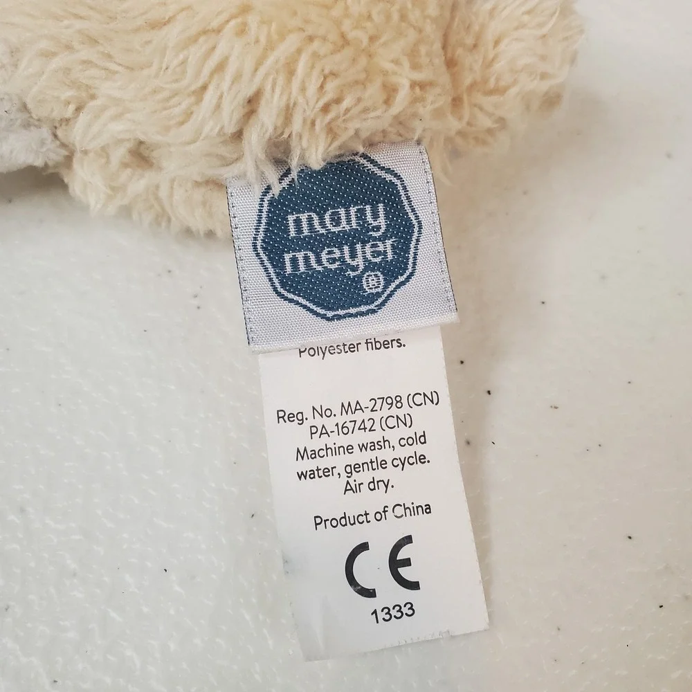 Mary Meyer Lily‎ Llama Soft Baby Rattle 6